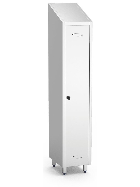 Taquilla pequeña / armario de limpieza de 1 puerta 37x48x201cm