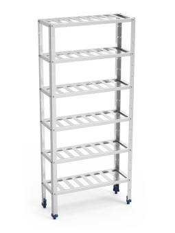Estantería para almacenaje de botellas 80x30x175cm