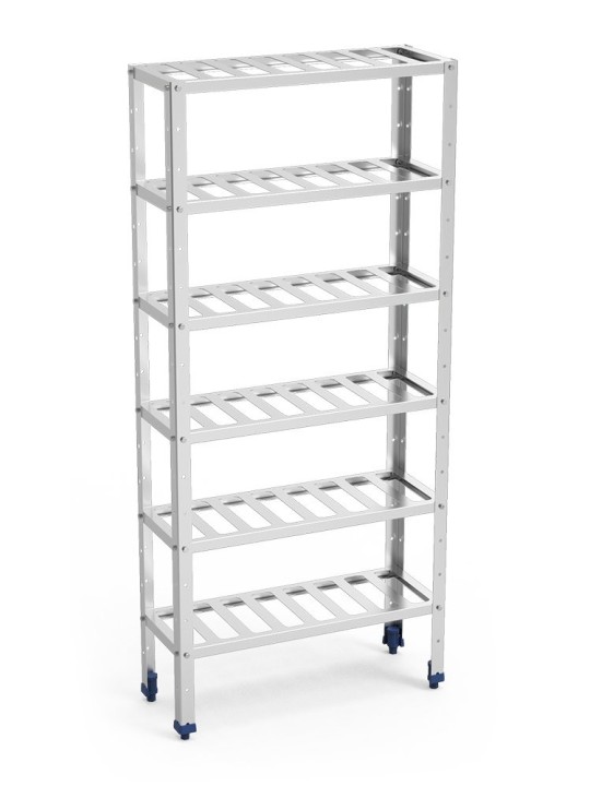 Estantería para almacenaje de botellas 80x30x175cm