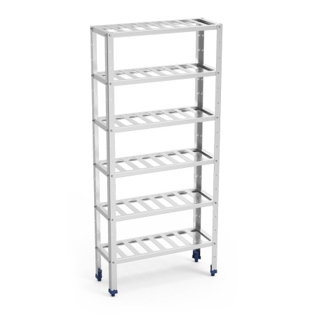 Estantería para almacenaje de botellas 80x30x175cm