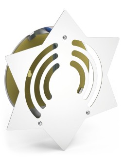 Exterminador de insectos serie BC modelo Estrella / 20 w. inoxidable 30x8x34cm