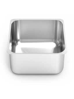 Fregadero inox rectangular para soldar