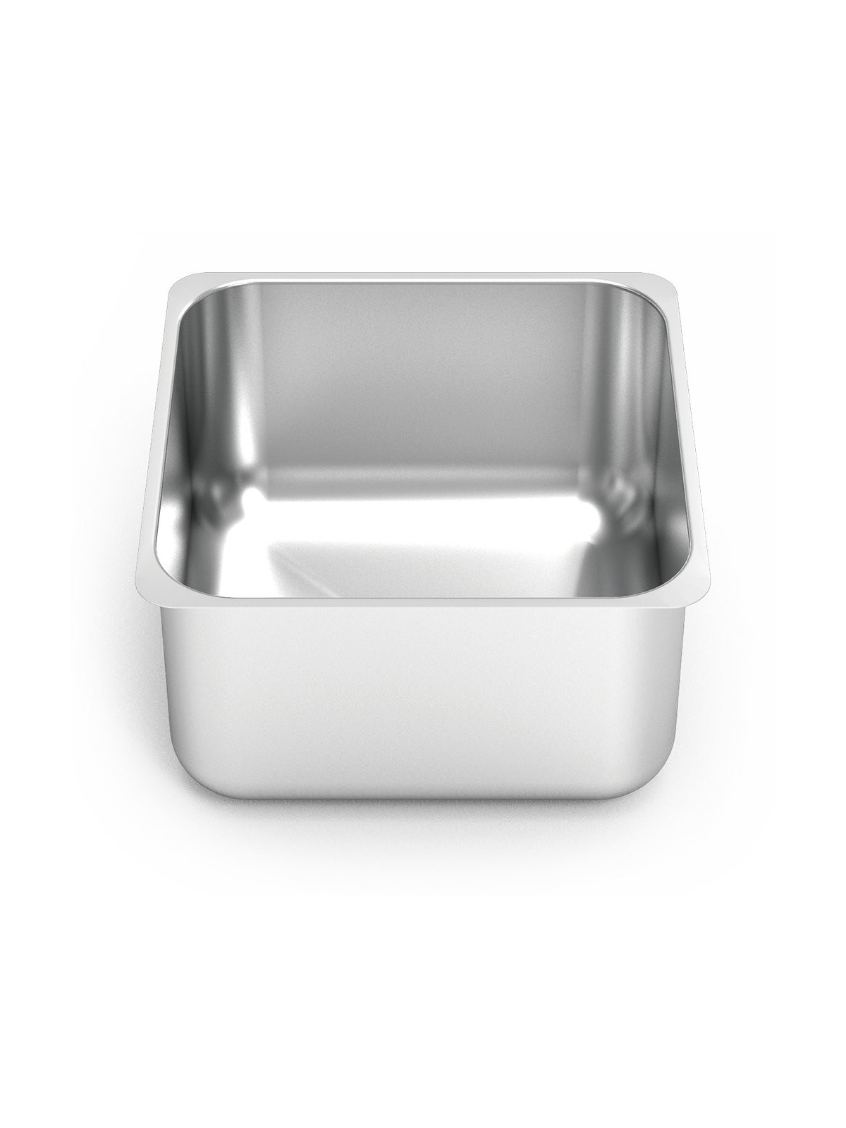 Fregadero inox rectangular para soldar