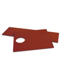 Fibra estándar roja c/agujero ø