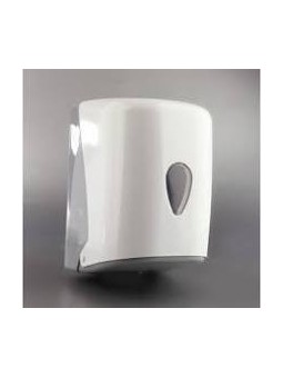 PORTARROLLO PAPEL MECHA BLANCO ABS