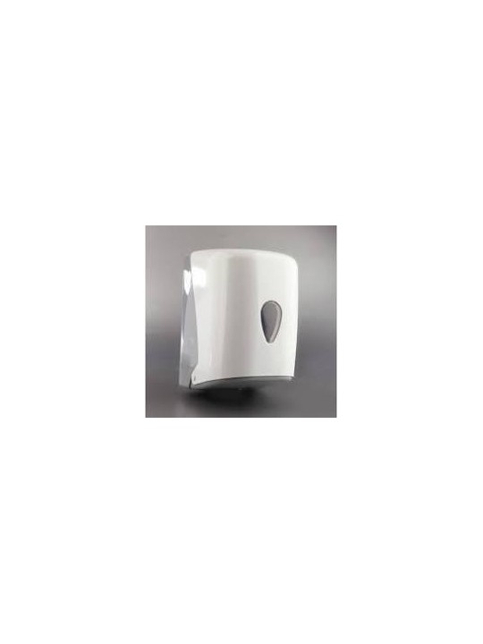 PORTARROLLO PAPEL MECHA BLANCO ABS