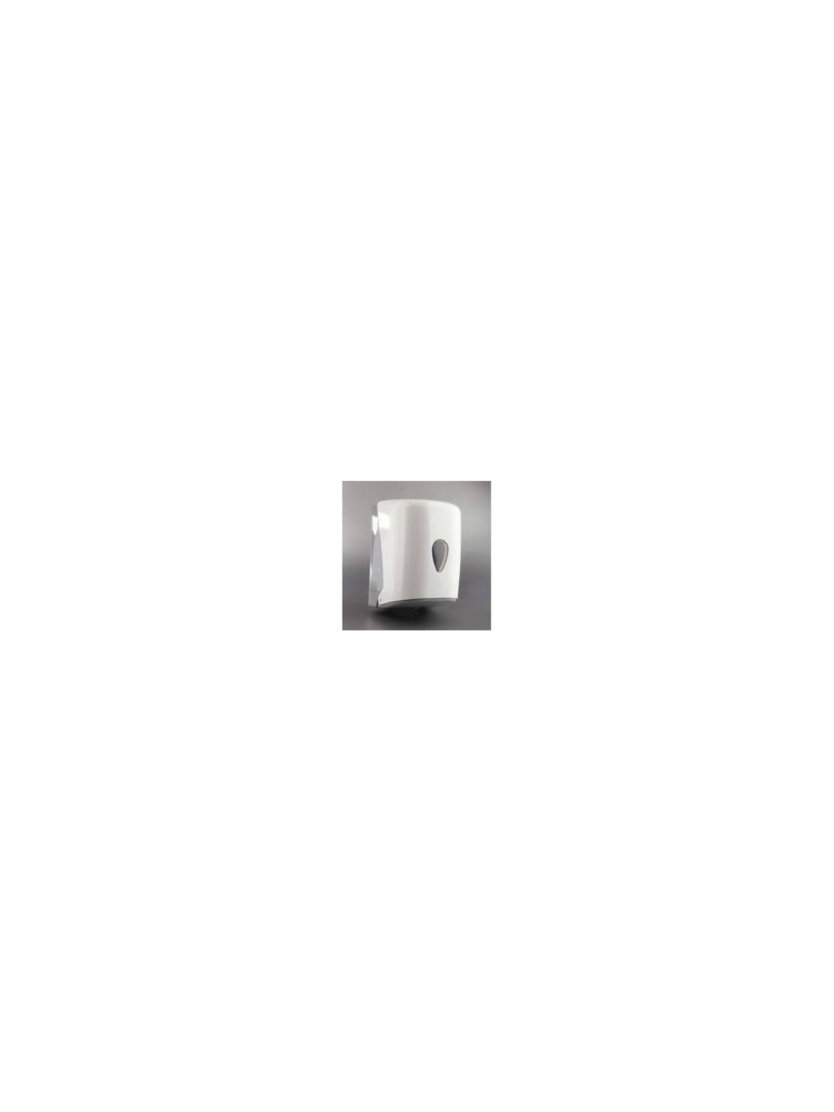 PORTARROLLO PAPEL MECHA BLANCO ABS