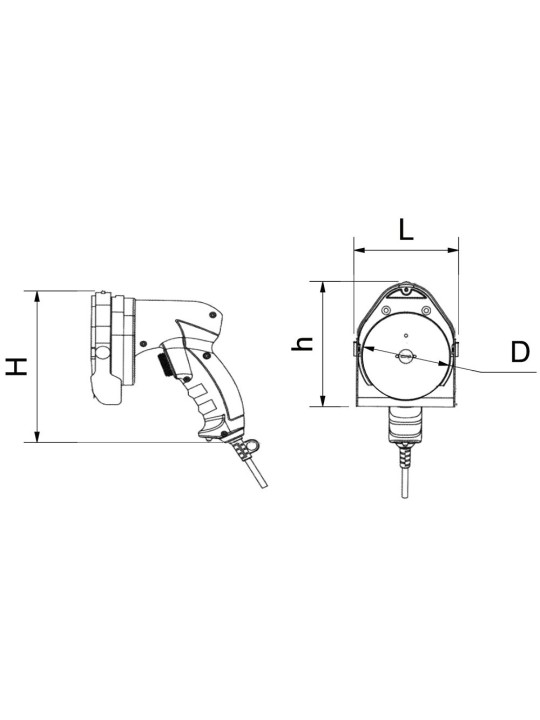 Cuchillo eléctrico para Kebab / Shawarma / Gyros