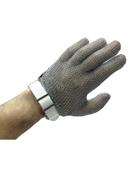 Guante color marrón ambidiestro, talla xxS, 5 dedos