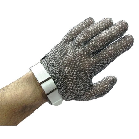 Guante color marrón ambidiestro, talla xxS, 5 dedos