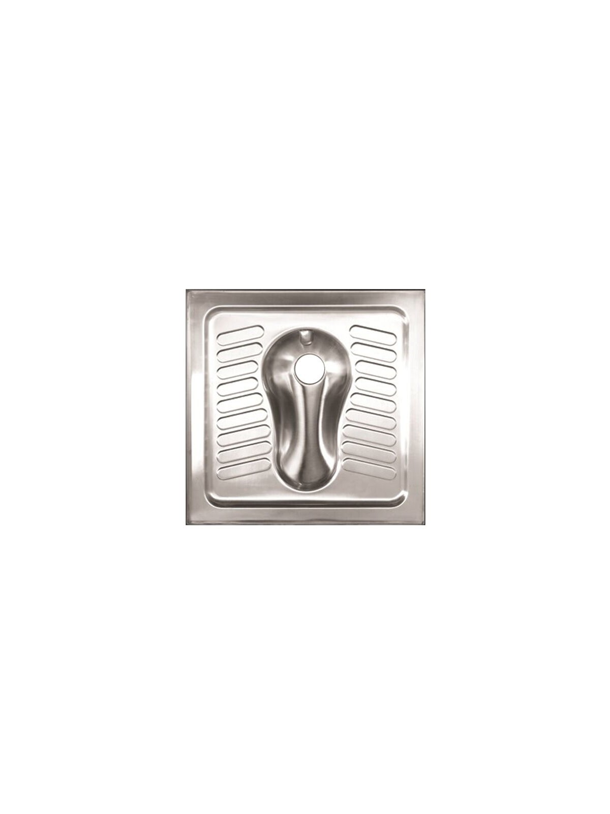 Taza turca acero inox 70x70x23cm