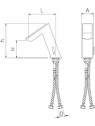 Grifo electrónico clínico 3/8