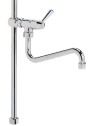 Mástil para grifo ducha con caño de