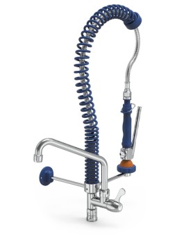 Grifo ducha extra-bajo con caño Serie Basic