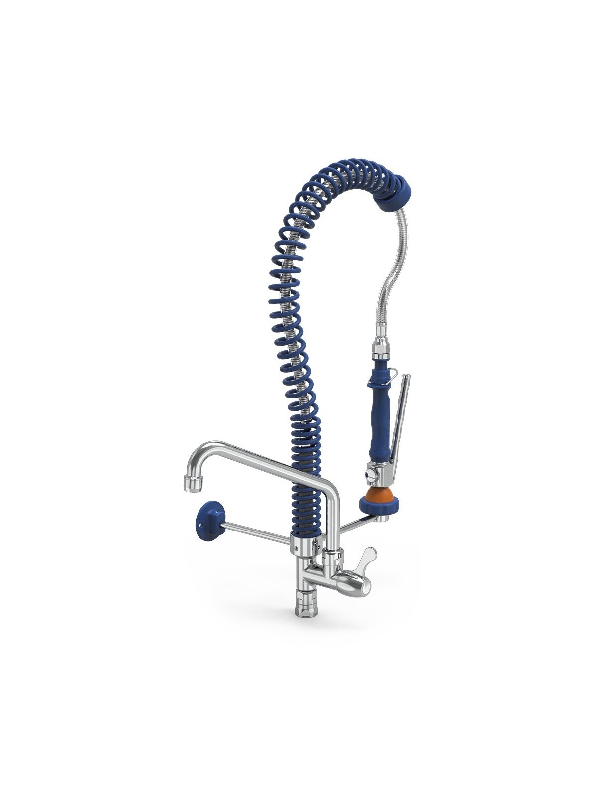 Grifo ducha extra-bajo con caño Serie Basic