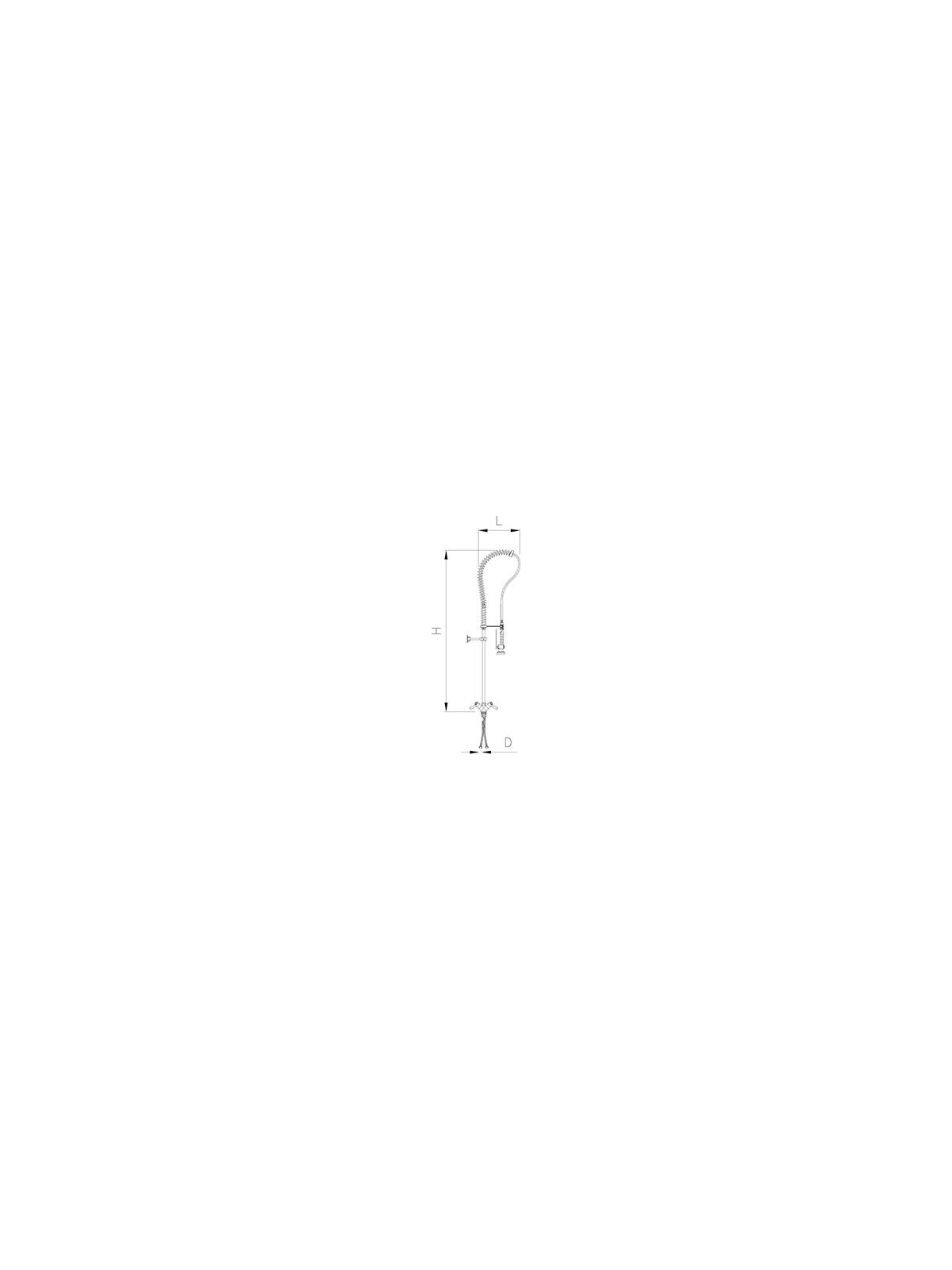 Grifo ducha Serie LV