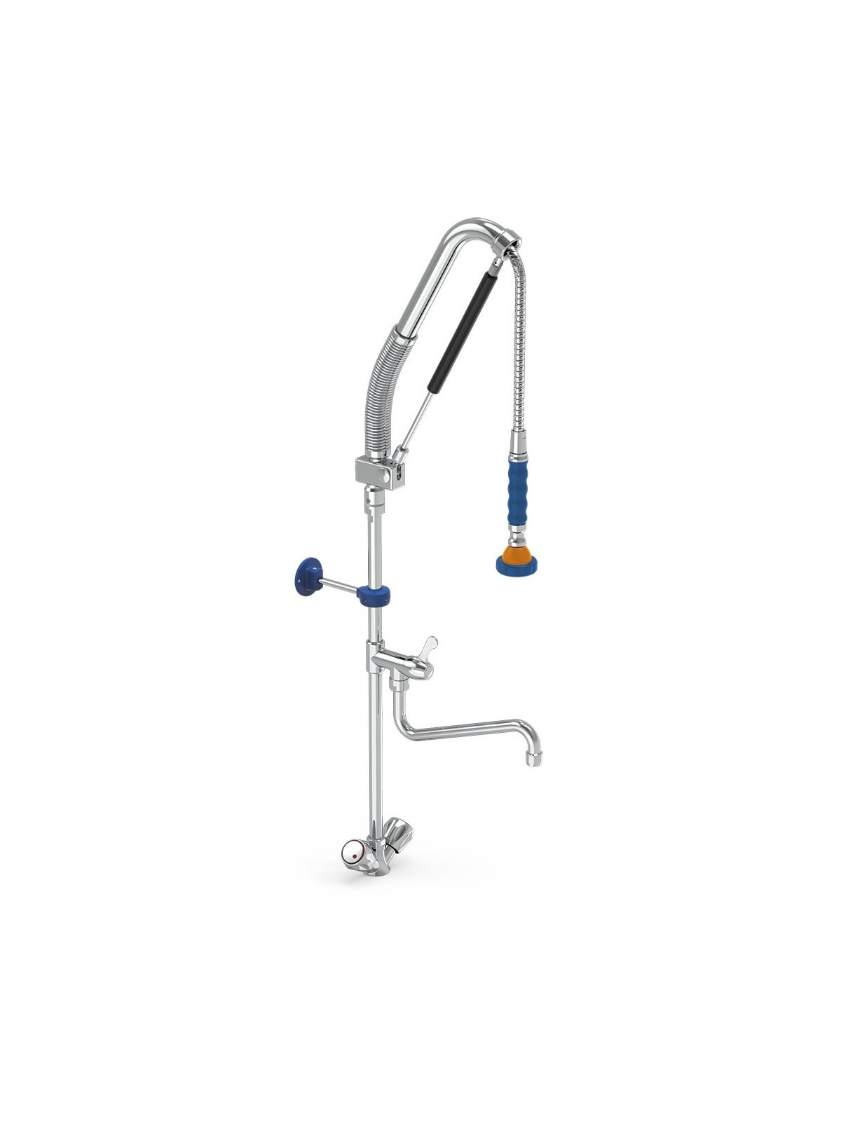 Grifo ducha accionamiento extensible con caño