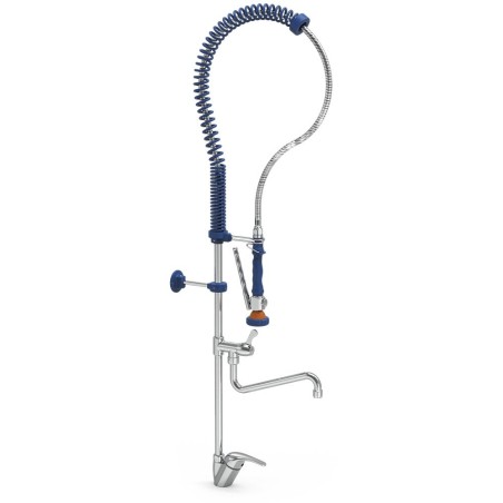 Grifo ducha dos aguas sobremesa con caño serie MNE