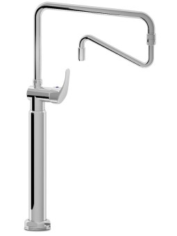 Grifo de columna orientable 2 aguas monomando