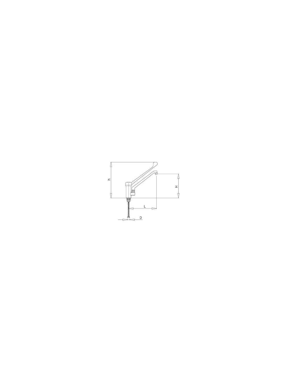 Grifo de accionamiento a codo Serie Monoblock