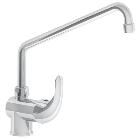 Grifo monomando sobremesa caño giratorio elevado