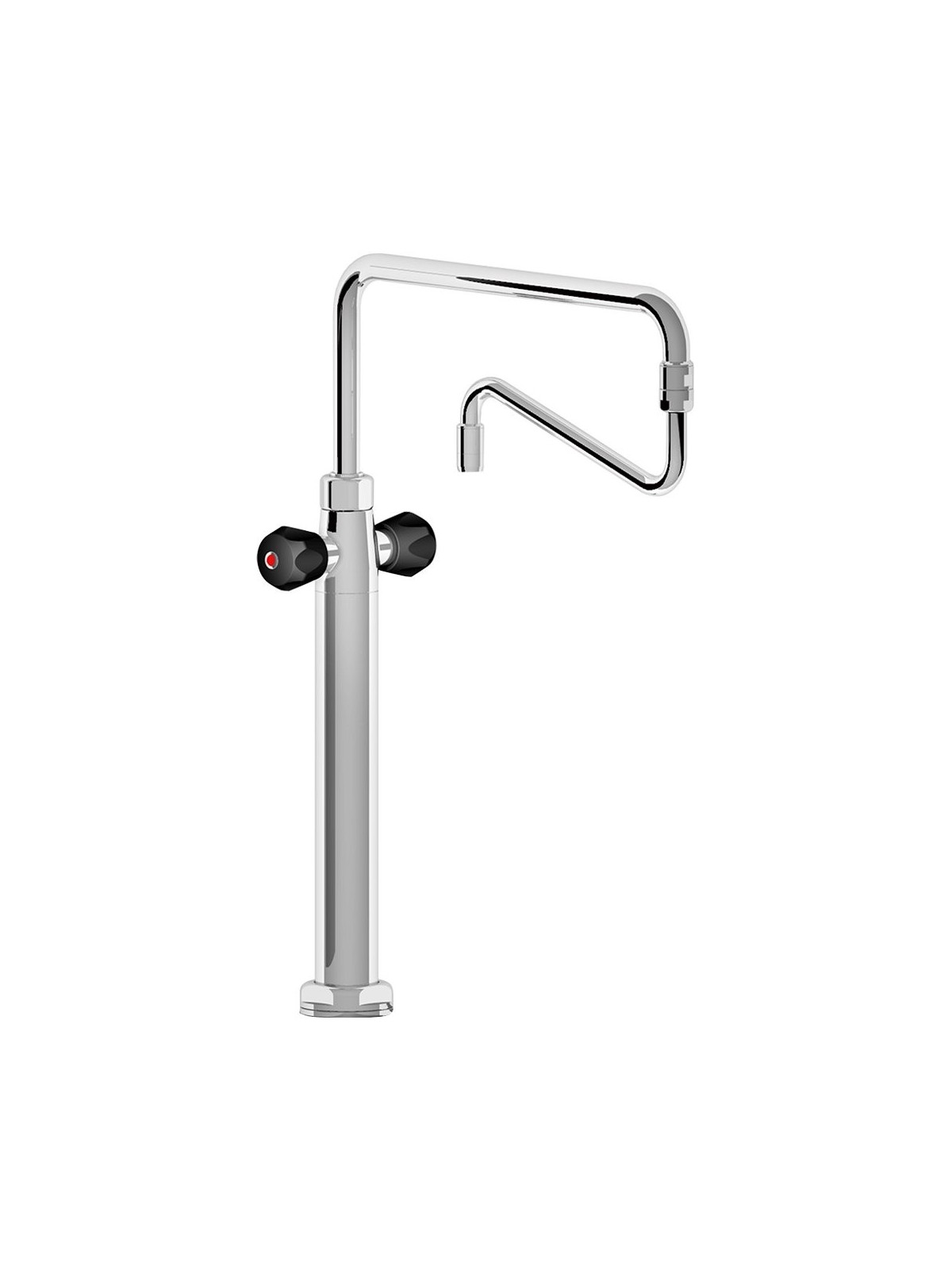 Grifo de columna orientable pomo aislante