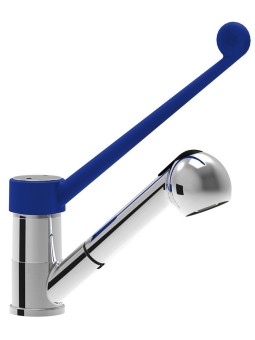 Grifo monomando extensible de codo leva larga