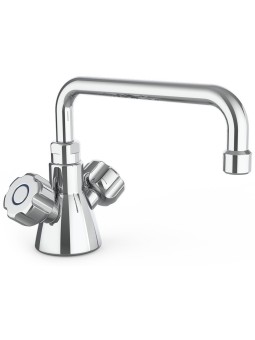 Grifo giratorio extrabajo dos aguas 300x125x1/2