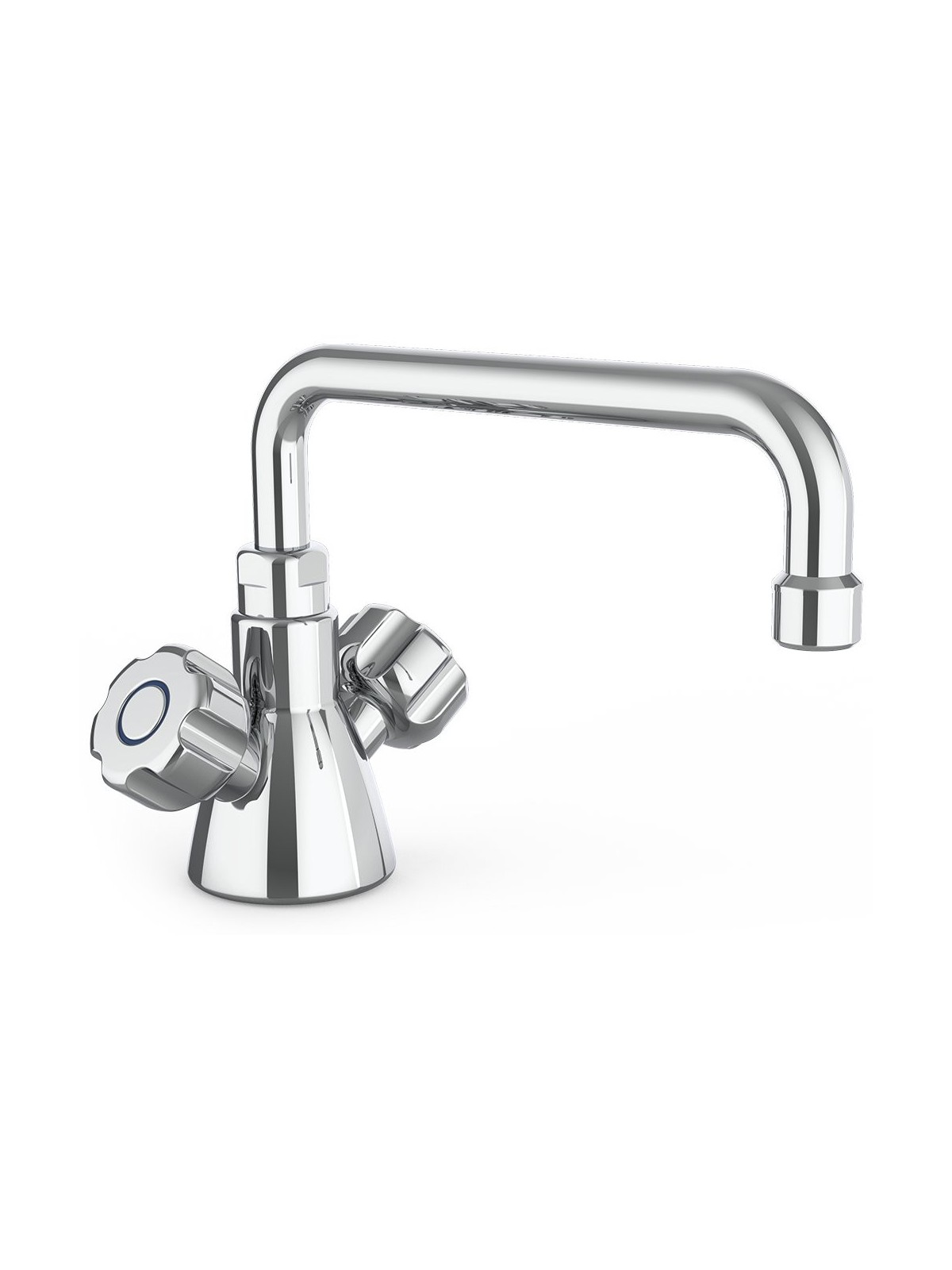 Grifo giratorio extrabajo dos aguas 300x125x1/2