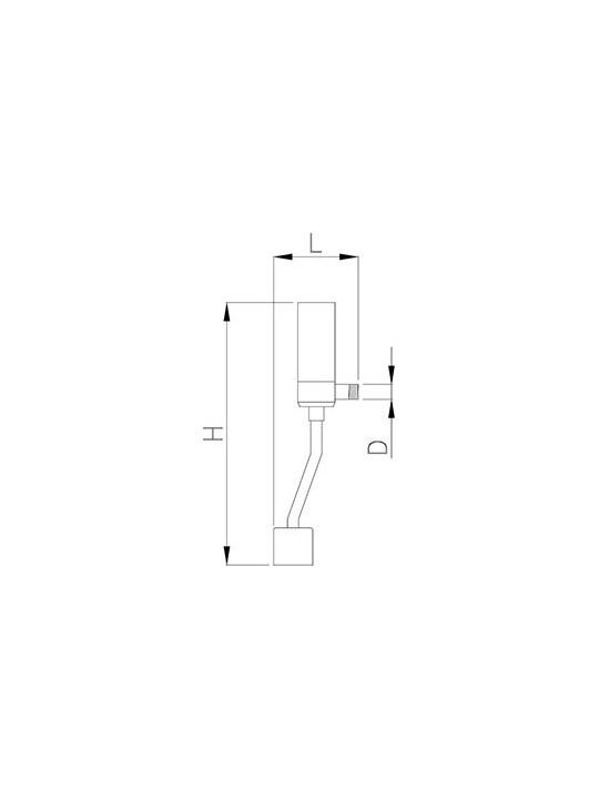 Grifo electrónico temporizado para urinario