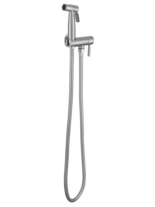 Grifo bidé higiénico de pared para inodoro 1/2 Latiguillo de