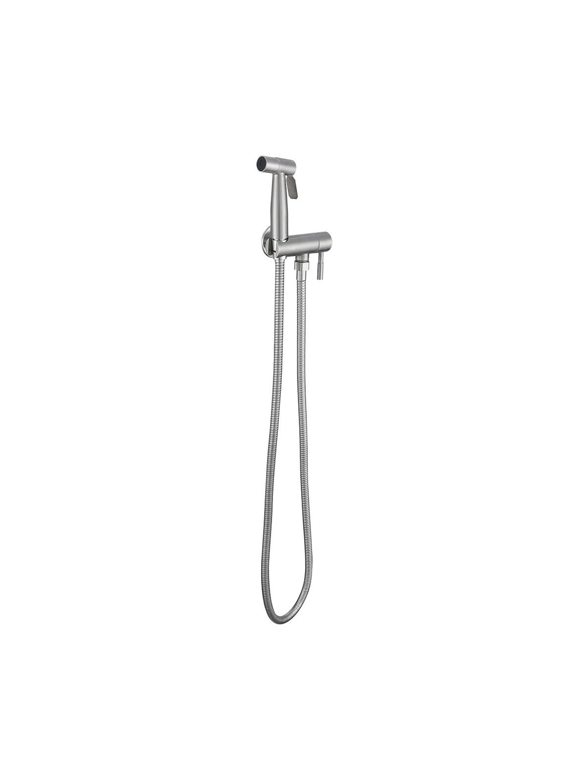 Grifo bidé higiénico de pared para inodoro 1/2 Latiguillo de