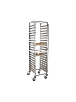 Carro bandejero Gastronorm 1/1 20 niveles 38x55x172cm