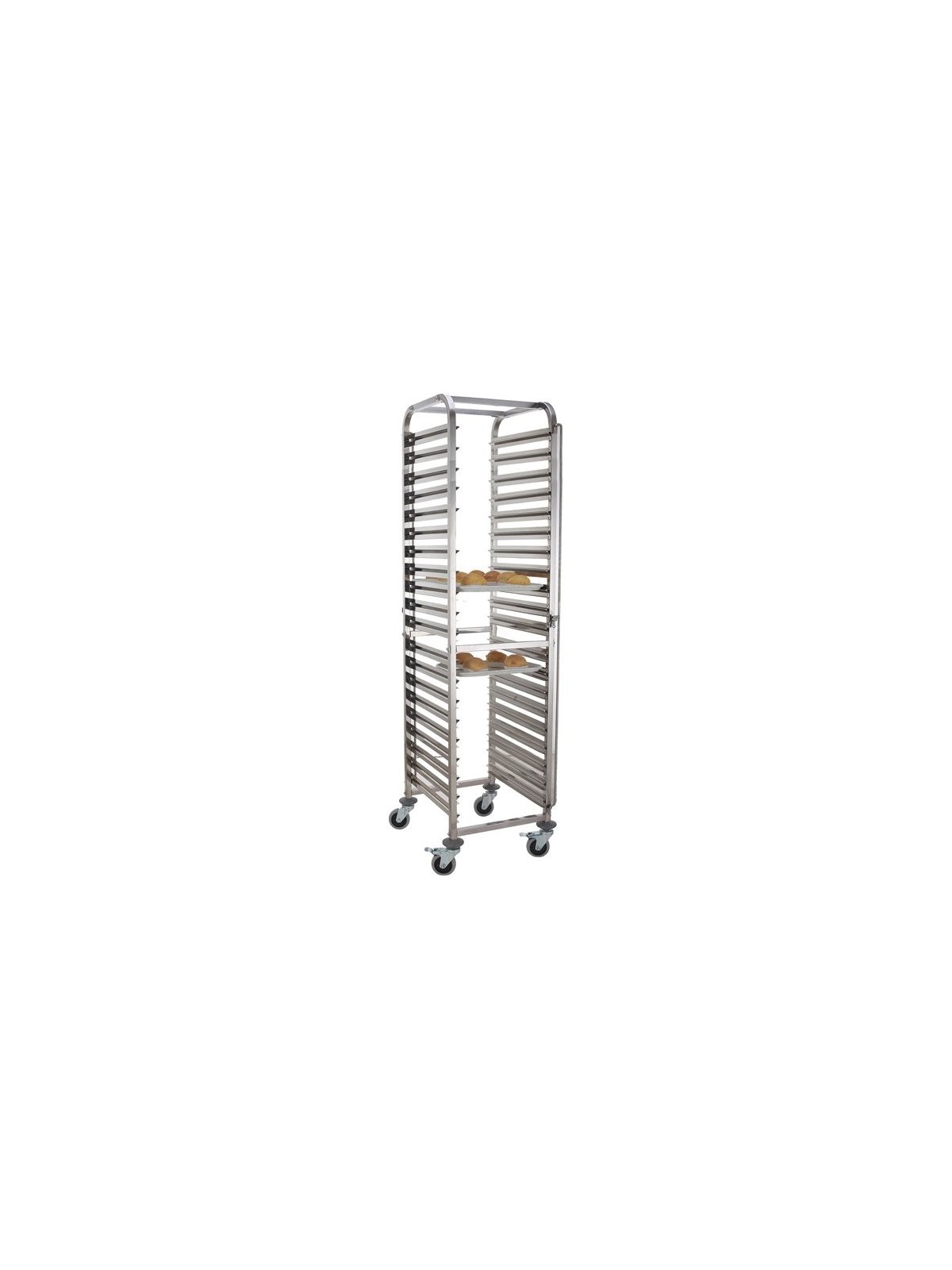 Carro bandejero Gastronorm 1/1 20 niveles 38x55x172cm