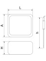 Termómetro barbacoa bluetooth con 4 sondas 8x7x4cm