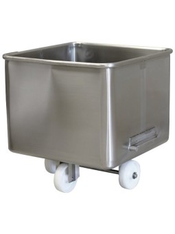Carro bañera para elevador 200 lts 69x68x70cm