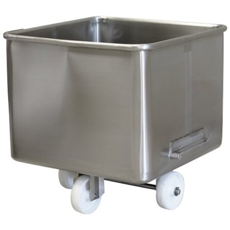Carro bañera para elevador 200 lts 69x68x70cm