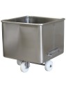 Carro bañera para elevador 200 lts 69x68x70cm