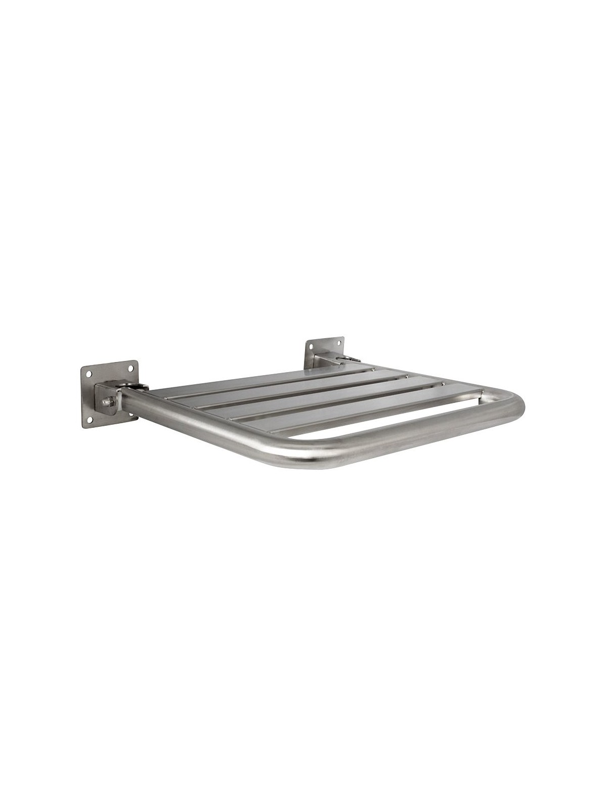 Asiento para ducha abatible inox 46x44x2cm