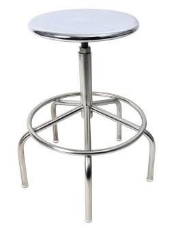Taburete inoxidable ø
