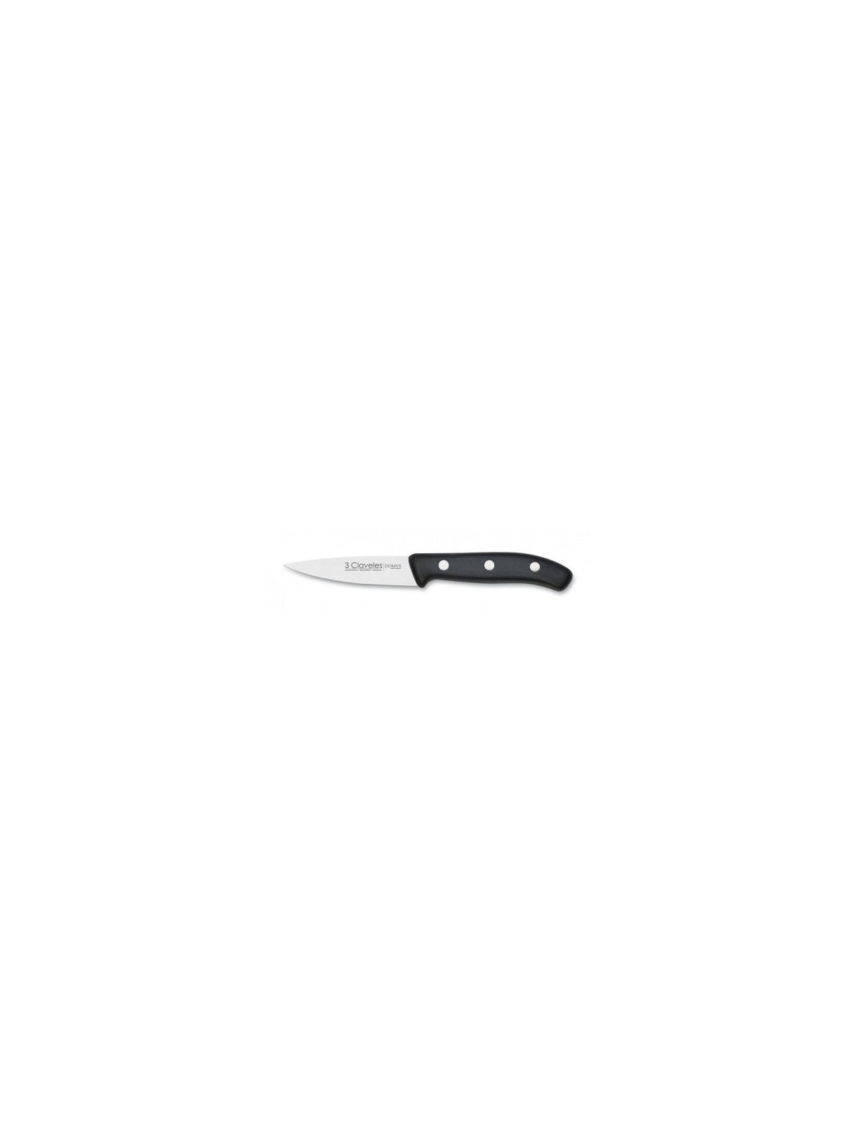 CUCHILLO PUNTILLA 3 CLAVELES  9CM