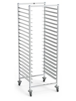 Carro bandejero Multinorma 20 niveles 66x66x188cm
