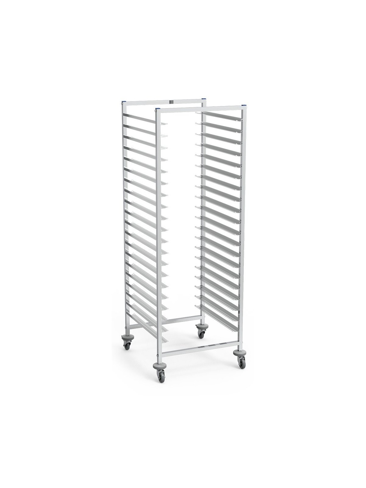 Carro bandejero Multinorma 20 niveles 66x66x188cm