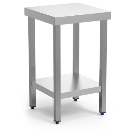 Mesa central c/entrepaño 50x50x85cm