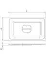 Piña para grifo ducha de accionamiento extensible 1/2