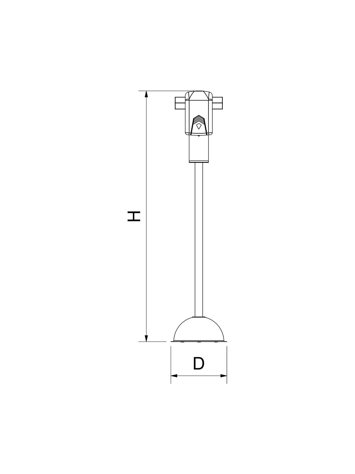 Columna con dispensador de gel hidroalcohólico y guantes
