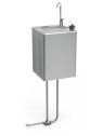Fuente mural refrigerada de agua fría Cold+ con grifo a pedal 31x47x41cm