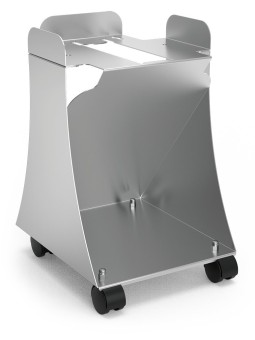 Elevador inoxidable para cesta de supermercado 29x35x46cm