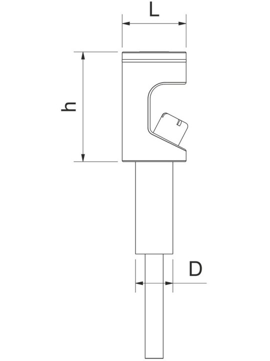 Grifo electrónico a pilas inoxidable para fuente de agua 1/2