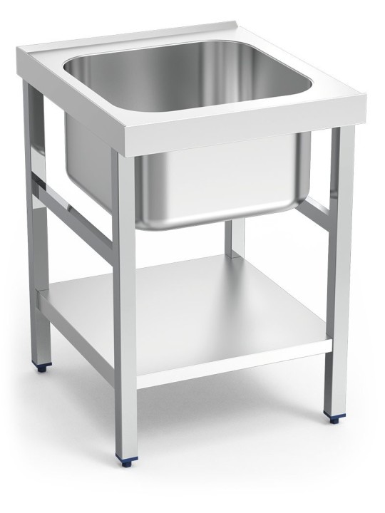 Mesa de entrada para lavavajillas c/entrepaño 61x70x86cm